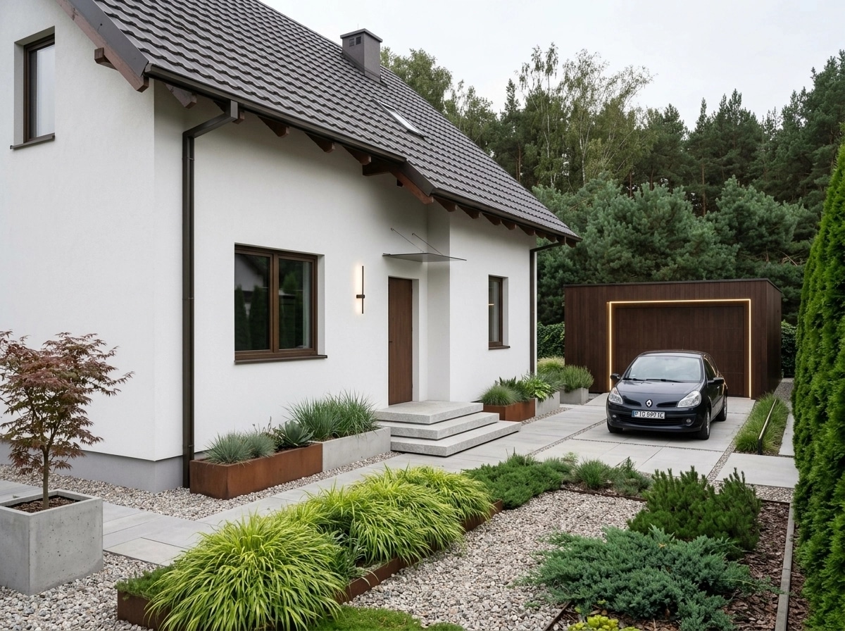 Facade design in Minimalist Facade style — Facade by GenRoom AI