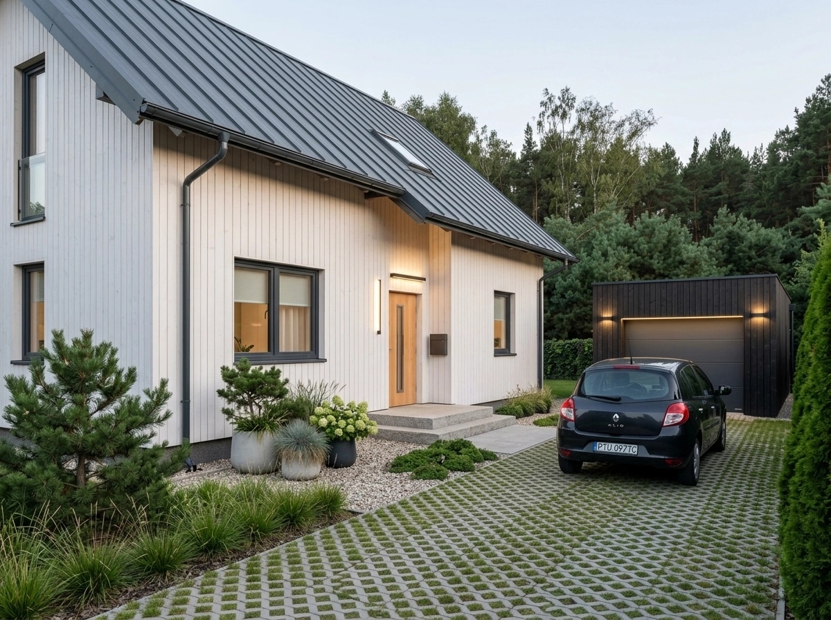 Scandinavian Facade Facade design — facade photo by GenRoom AI