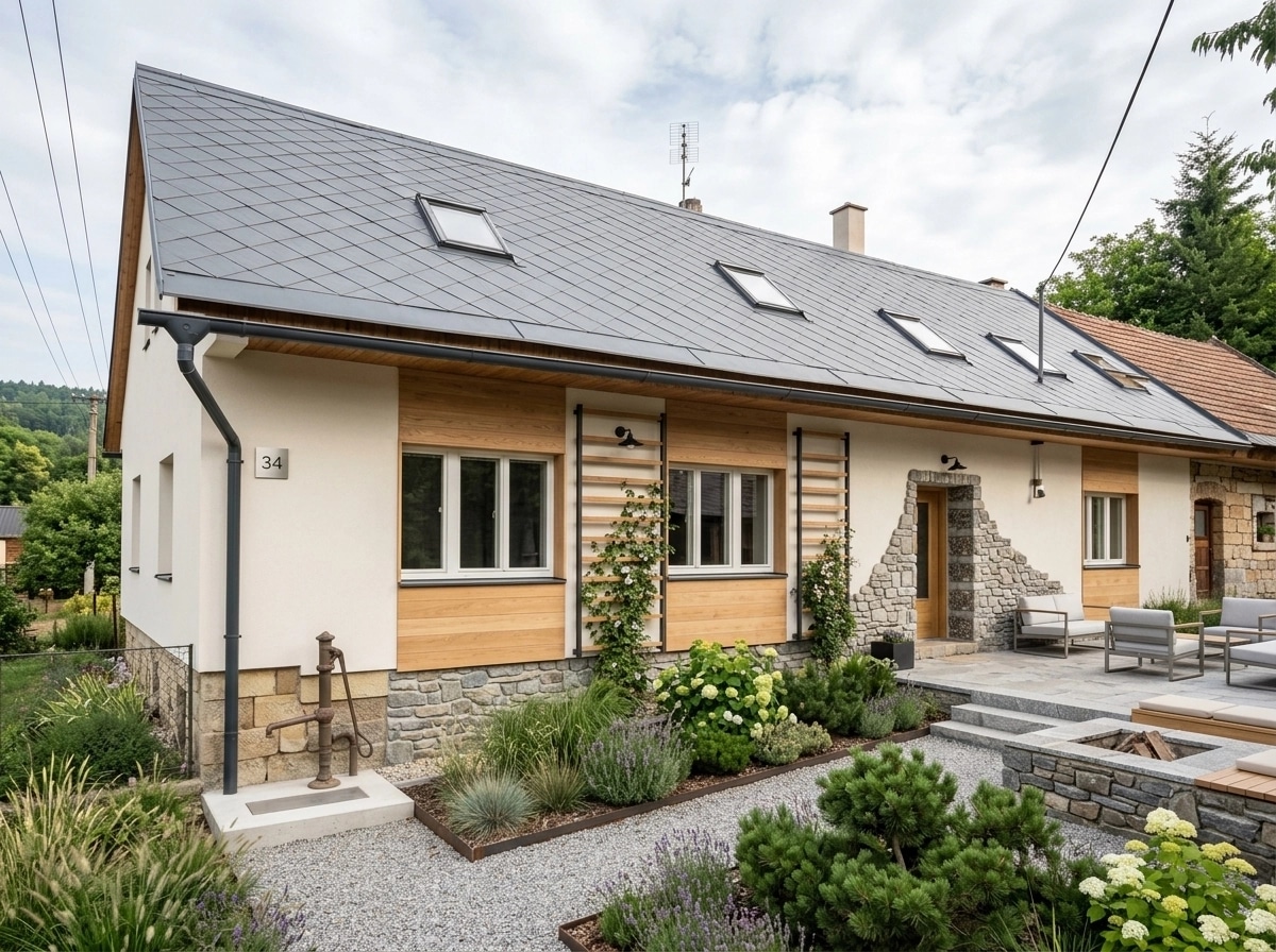 Scandinavian Facade Facade design — facade photo by GenRoom AI