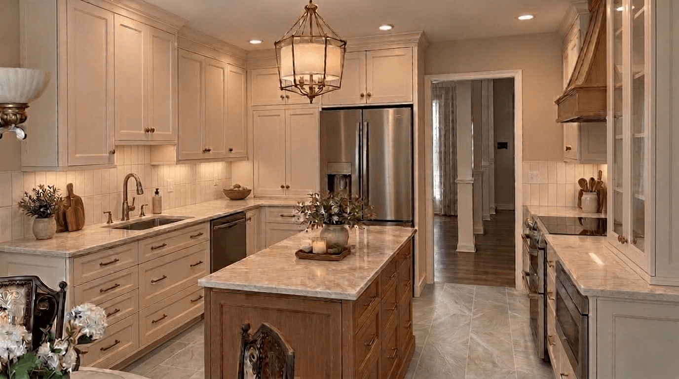 Interior design in Classic style — Kitchen by GenRoom AI