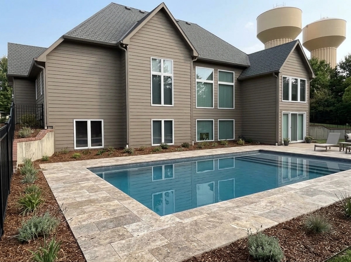 Yard design in no_style style — photo by GenRoom AI