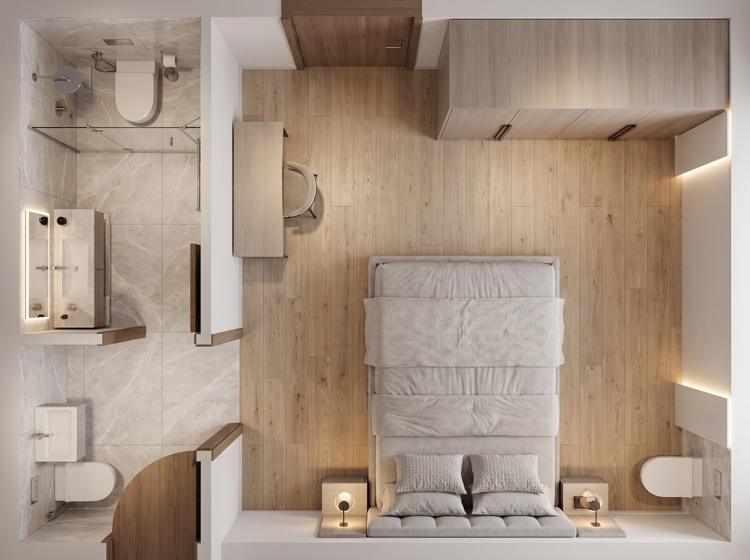 Interior design in Contemporary style — Living Room by GenRoom AI