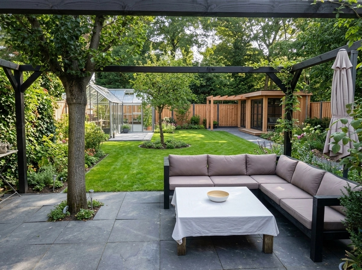 Yard design in no_style style — photo by GenRoom AI