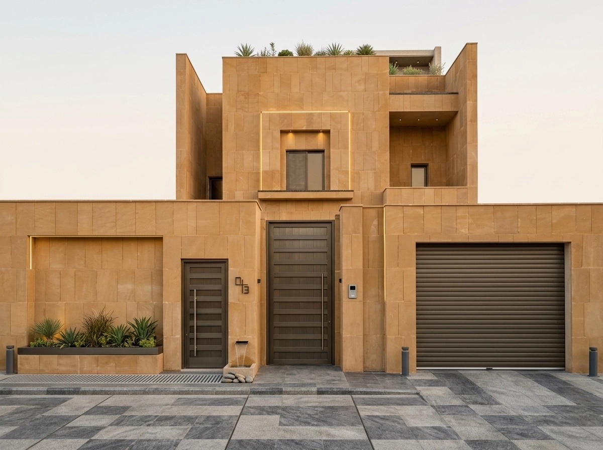 Contemporary Facade Facade design — facade photo by GenRoom AI