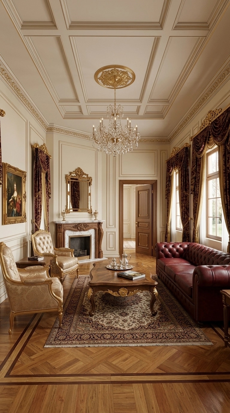 Interior design in Classic style — Living Room by GenRoom AI