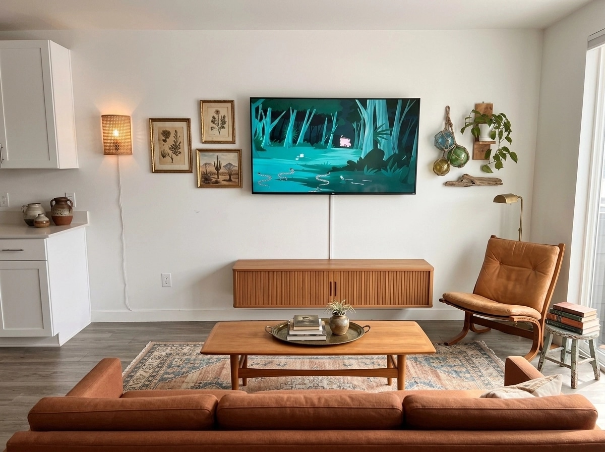 Scandinavian Living Room design — interior photo by GenRoom AI