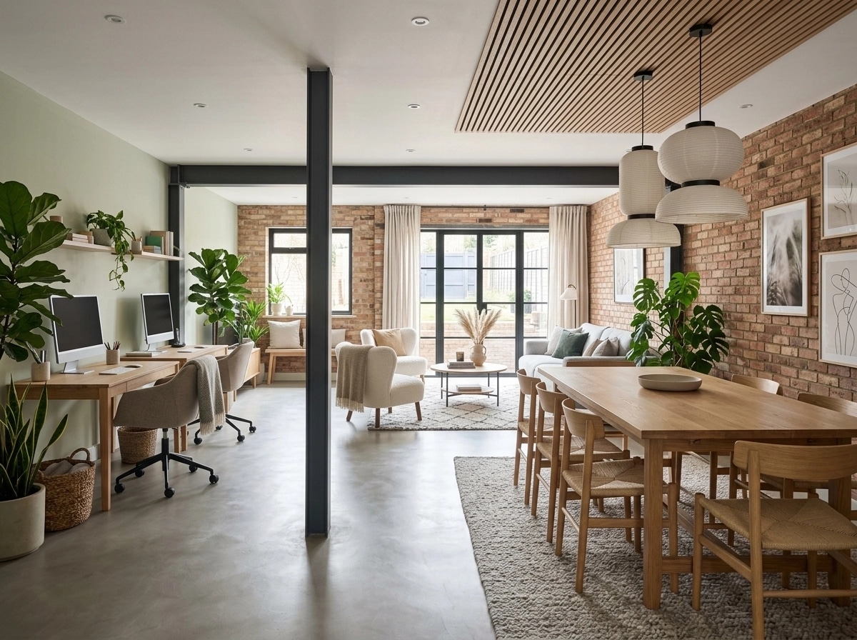 Scandinavian Living Room design — interior photo by GenRoom AI