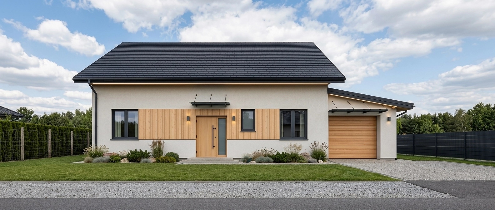 Scandinavian Facade Facade design — facade photo by GenRoom AI