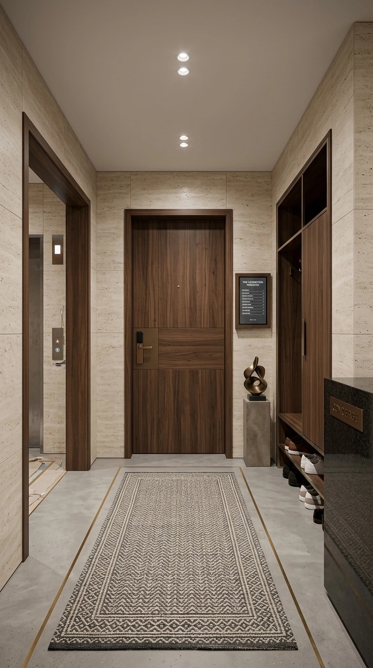Interior design in Contemporary style — lobby by GenRoom AI
