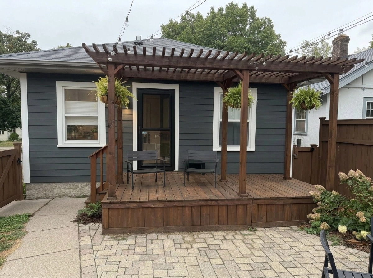 Yard design in no_style style — photo by GenRoom AI
