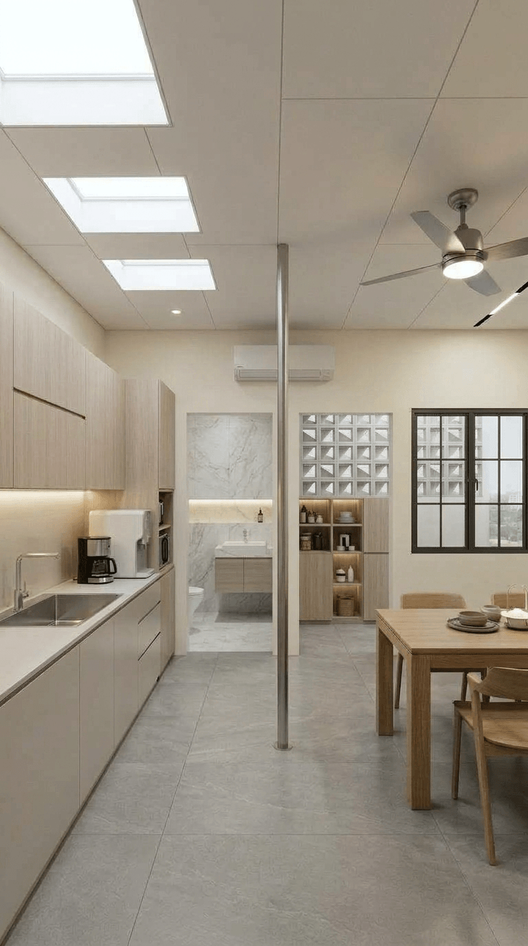 Kitchen interior in no_style style — photo by GenRoom AI
