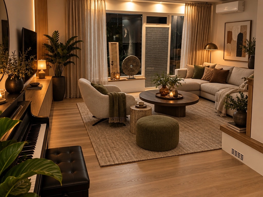 Interior design in Contemporary style — Living Room by GenRoom AI