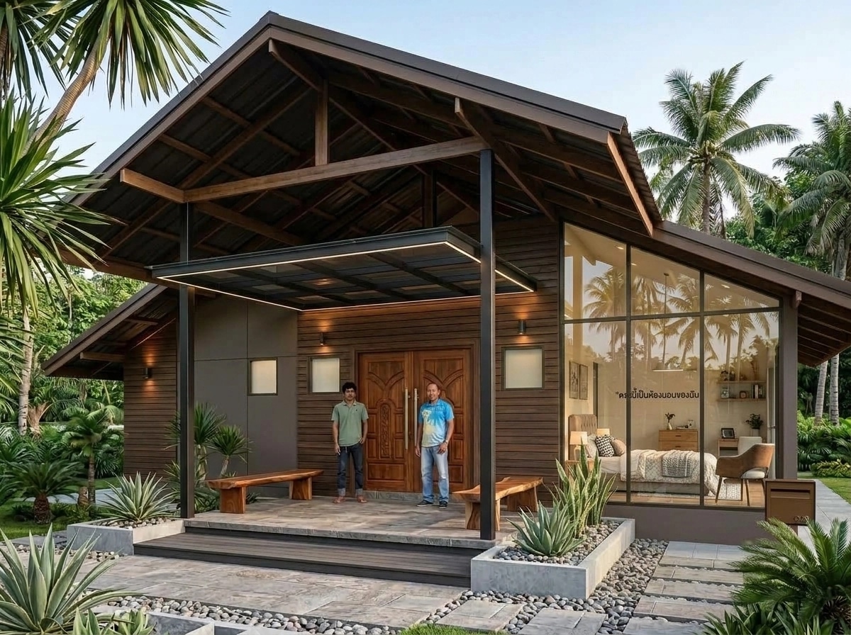 Contemporary Facade Facade design — facade photo by GenRoom AI