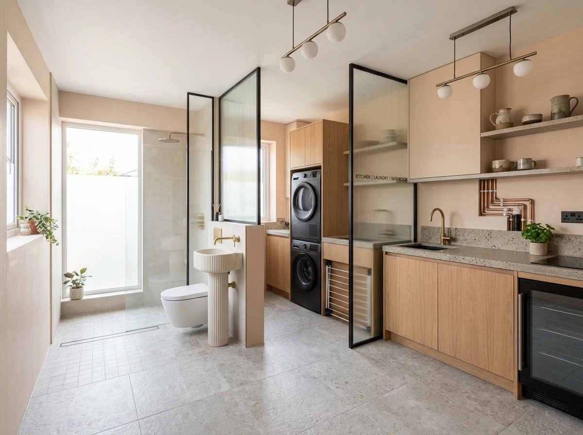 Kitchen interior in no_style style — photo by GenRoom AI