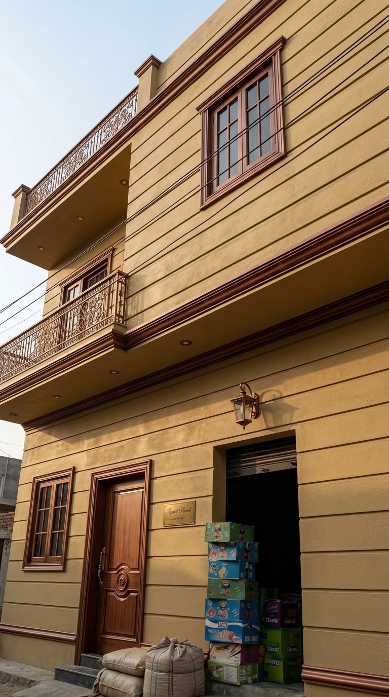 Classic Facade Facade design — facade photo by GenRoom AI