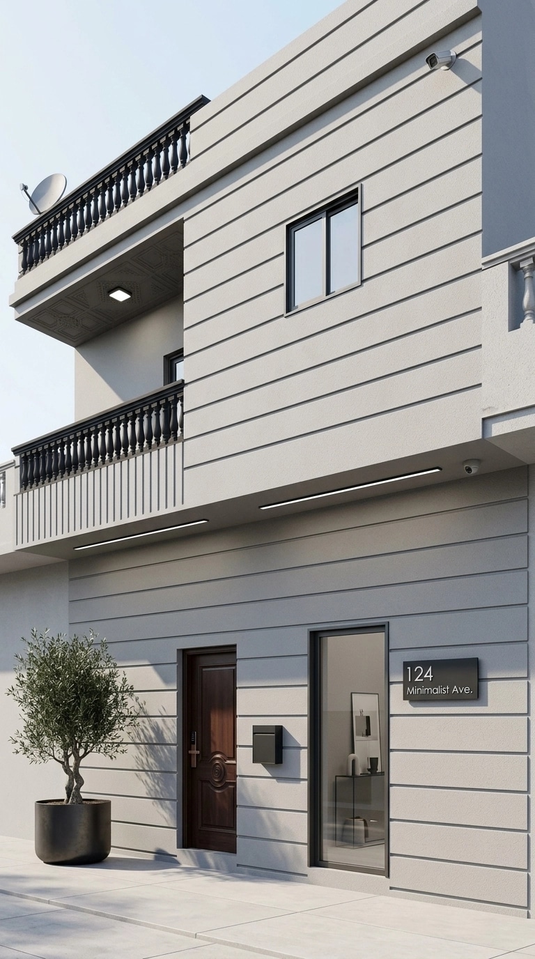 Facade design in Minimalist Facade style — Facade by GenRoom AI