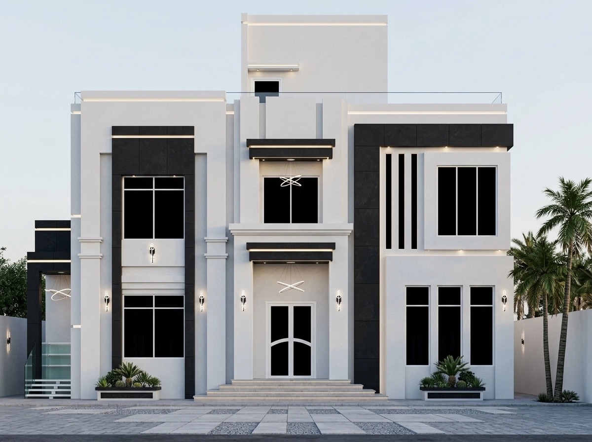 Facade design in Minimalist Facade style — Facade by GenRoom AI