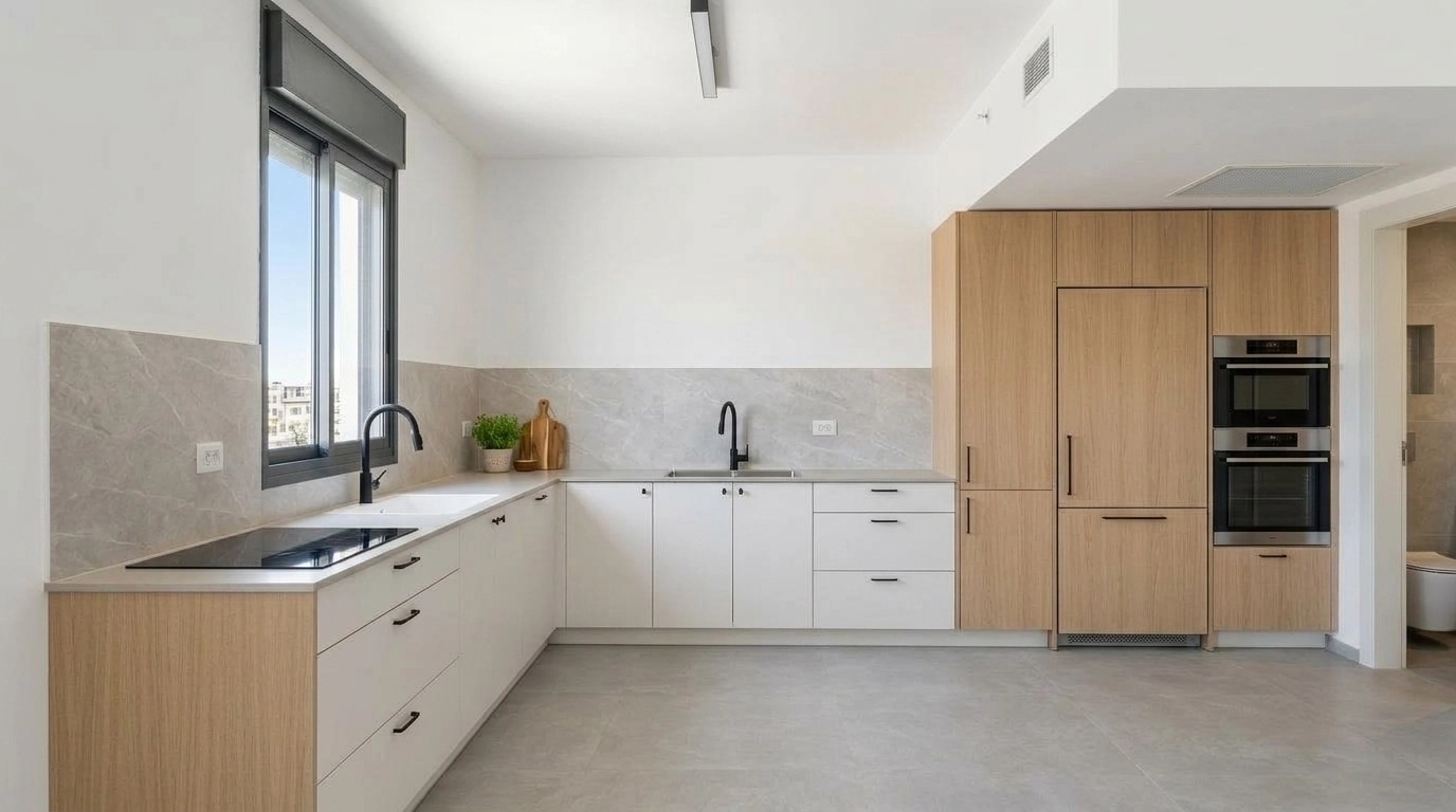Kitchen interior in no_style style — photo by GenRoom AI