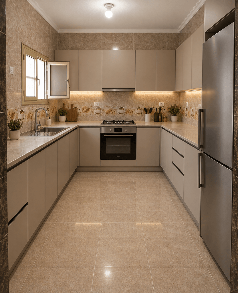 Interior design in Minimalism style — Kitchen by GenRoom AI