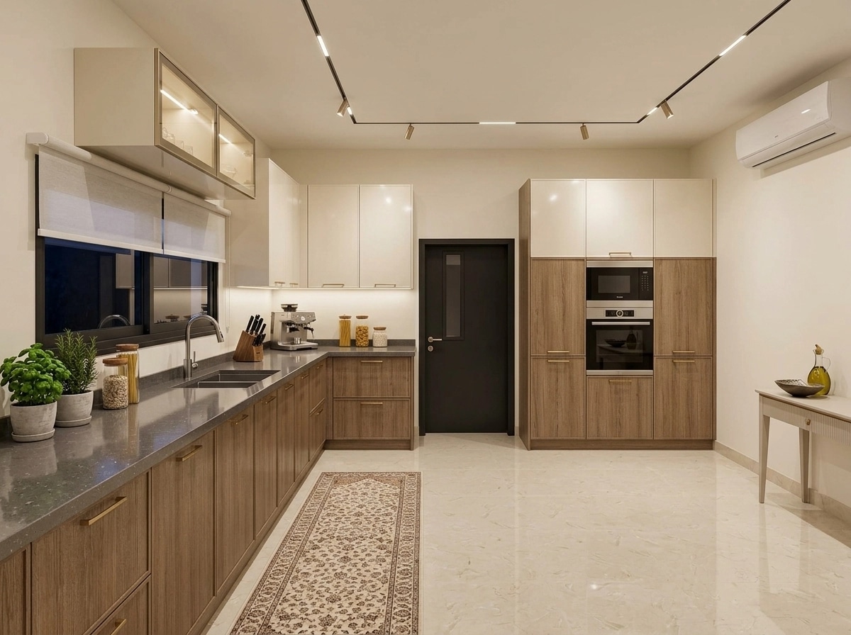 Kitchen interior in no_style style — photo by GenRoom AI
