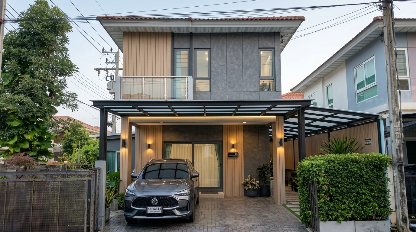 Contemporary Facade Facade design — facade photo by GenRoom AI