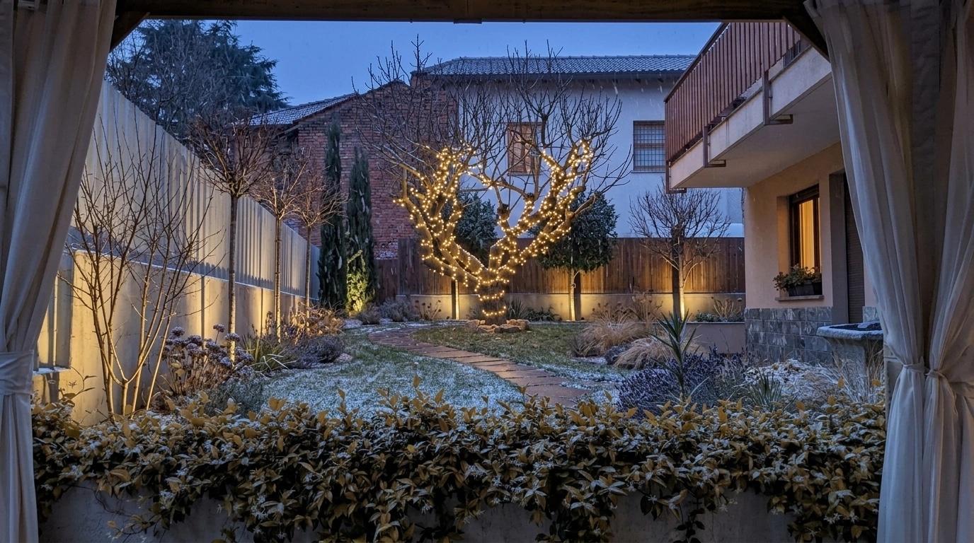 Yard design in no_style style — photo by GenRoom AI