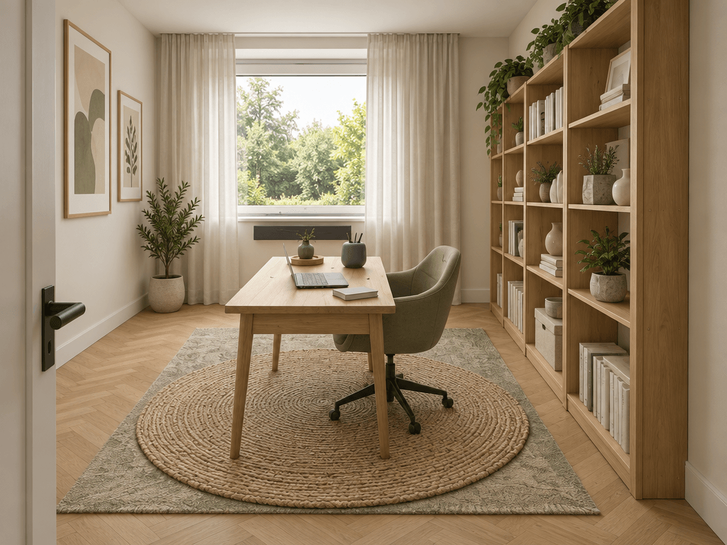 Scandinavian Bedroom design — interior photo by GenRoom AI