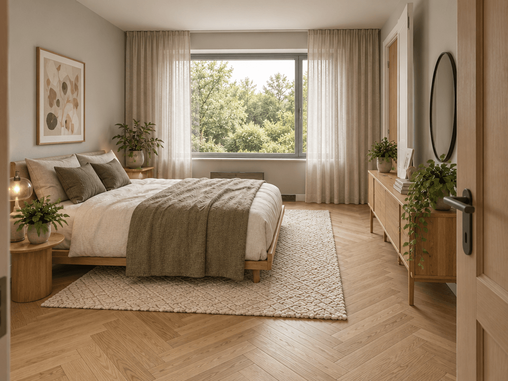 Scandinavian Bedroom design — interior photo by GenRoom AI