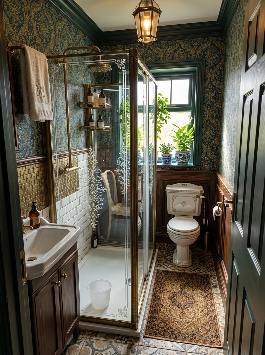 British Bathroom design — interior photo by GenRoom AI