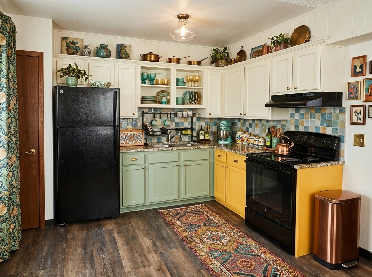 Interior design in Eclectic style — Kitchen by GenRoom AI