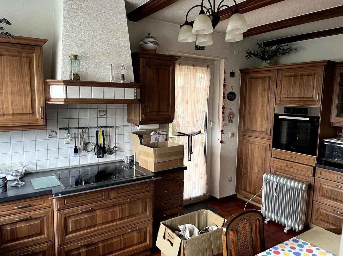 Kitchen interior in no_style style — photo by GenRoom AI