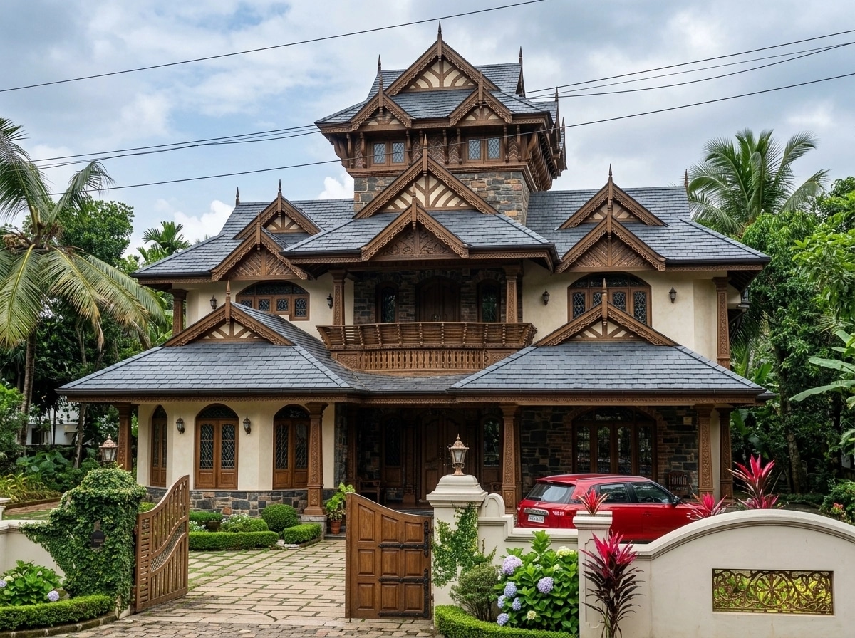 Facade design in Tudor Facade style — Facade by GenRoom AI
