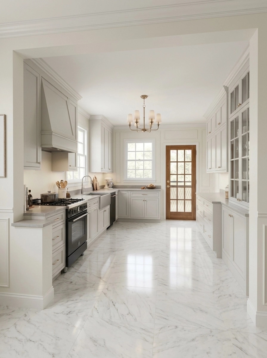 Interior design in Transitional style — Kitchen by GenRoom AI