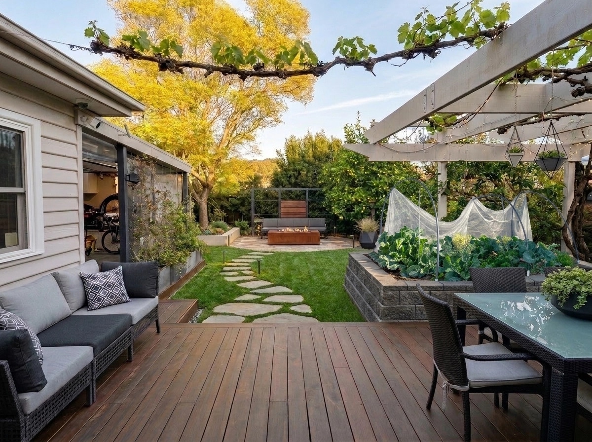 Contemporary Yard Yard design — yard photo by GenRoom AI