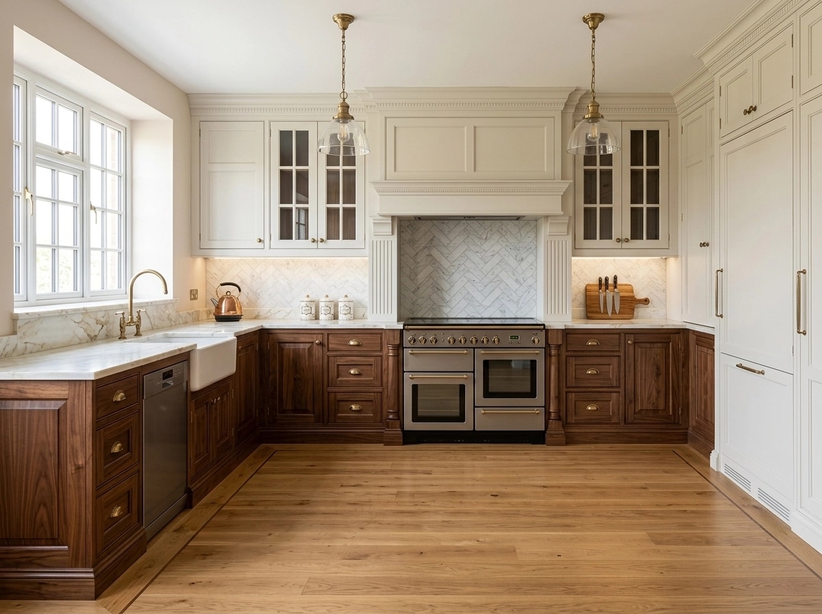 Interior design in Classic style — Kitchen by GenRoom AI
