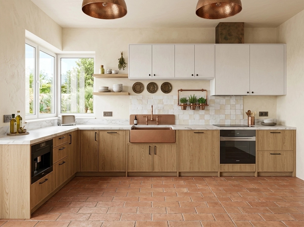 Mediterranean Cozinha design — interior photo by GenRoom AI