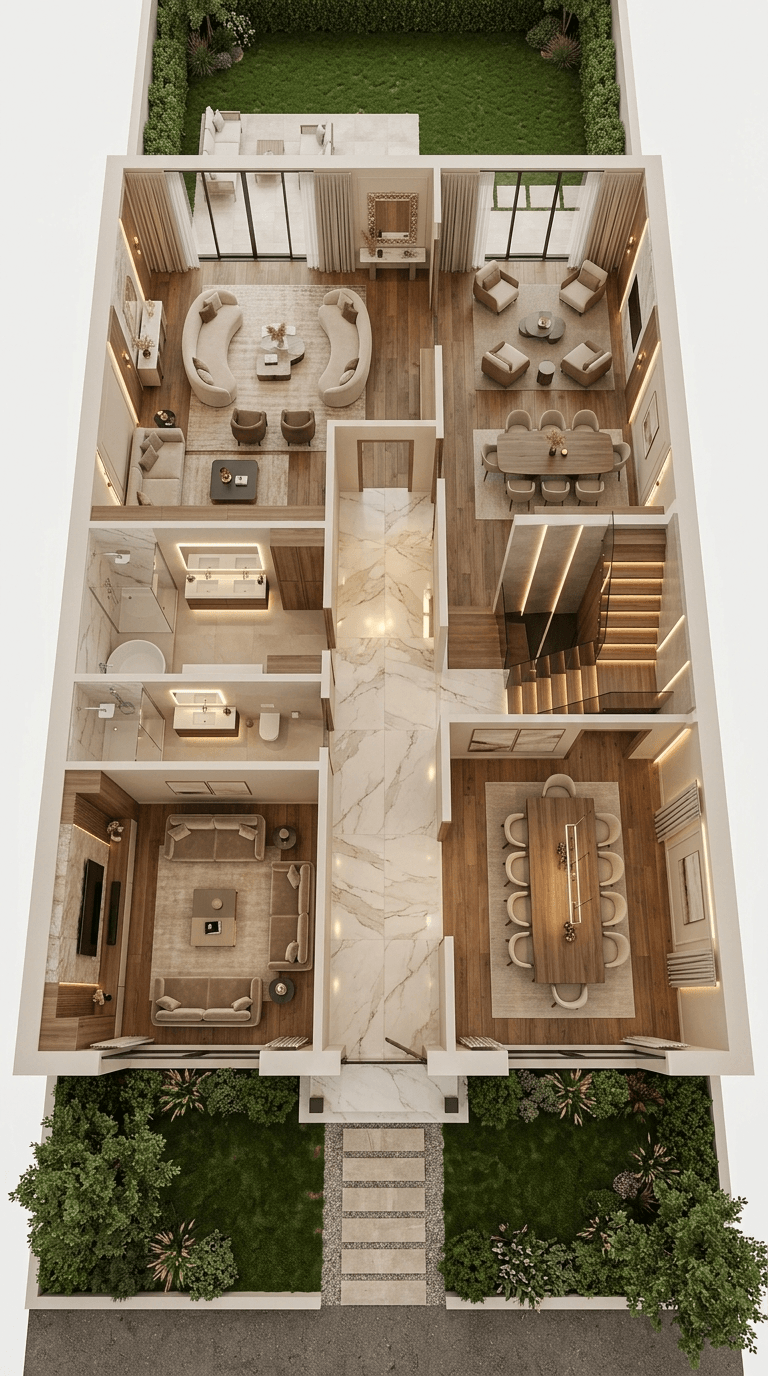 Interior design in Scandinavian style — other by GenRoom AI
