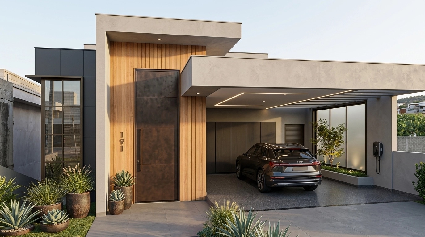 Contemporary Facade Facade design — facade photo by GenRoom AI