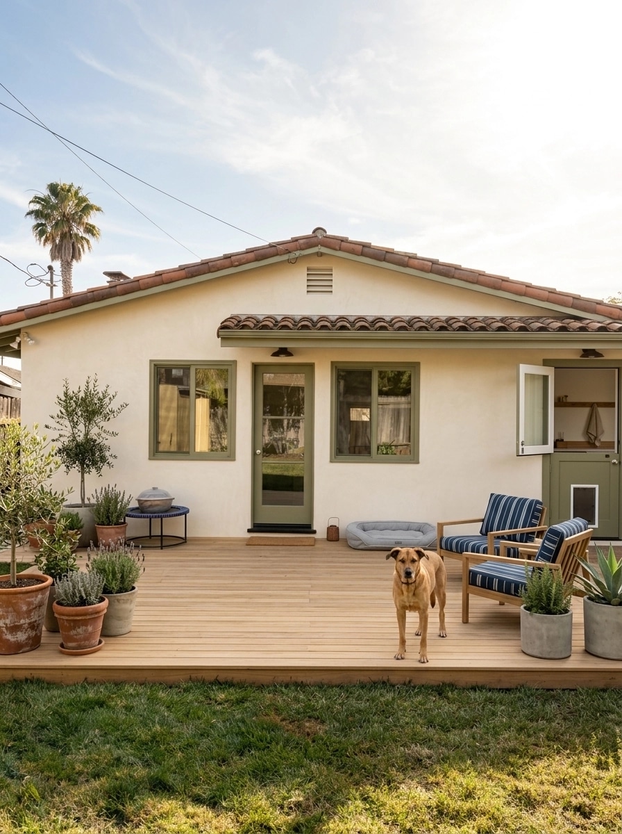 Landscape desain di Scandinavian Garden gaya — Halaman oleh GenRoom AI