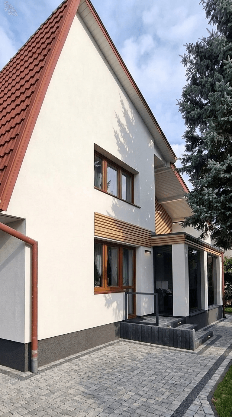 Facade design in no_style style — photo by GenRoom AI