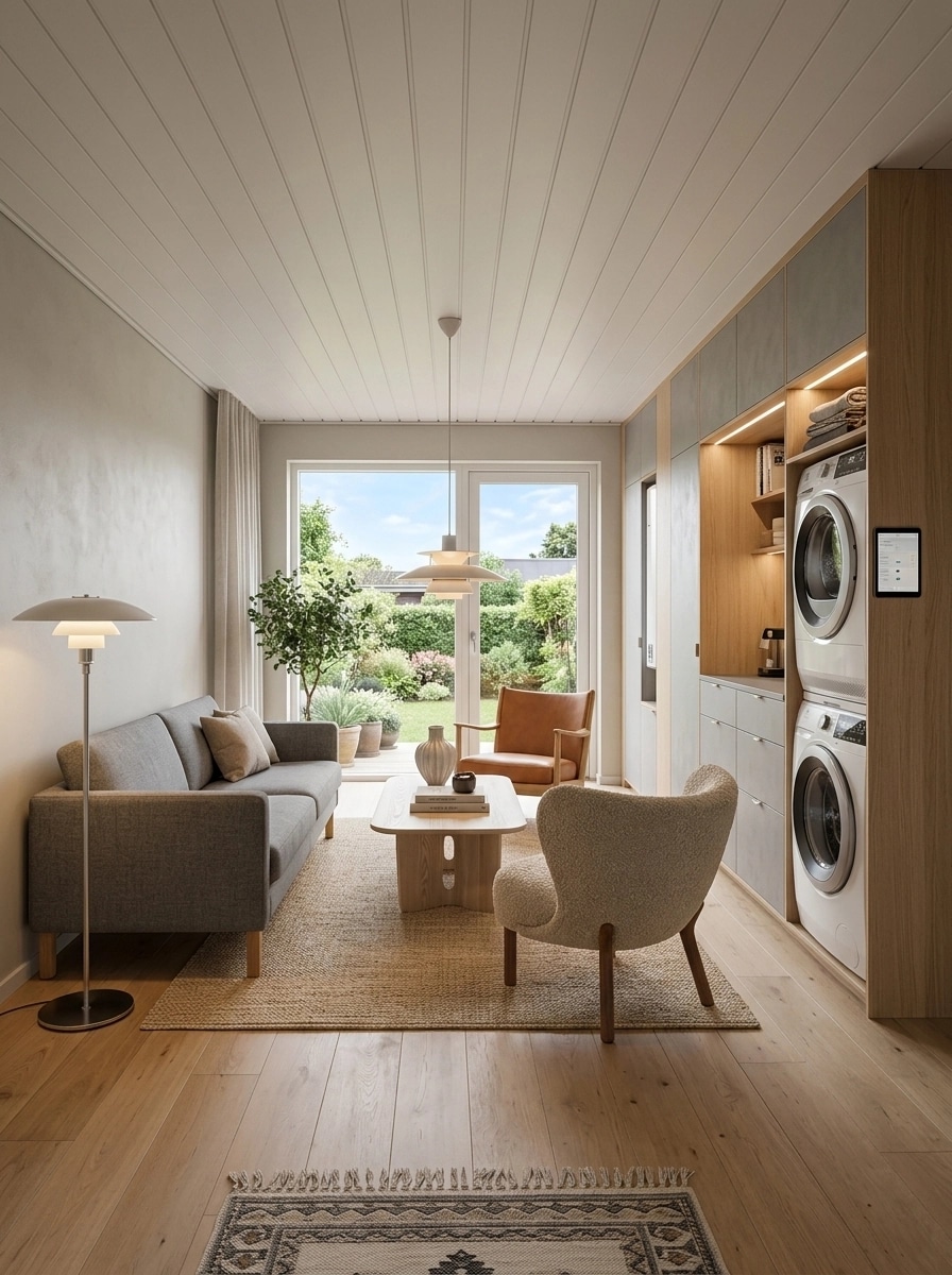 Scandinavian Living Room design — interior photo by GenRoom AI
