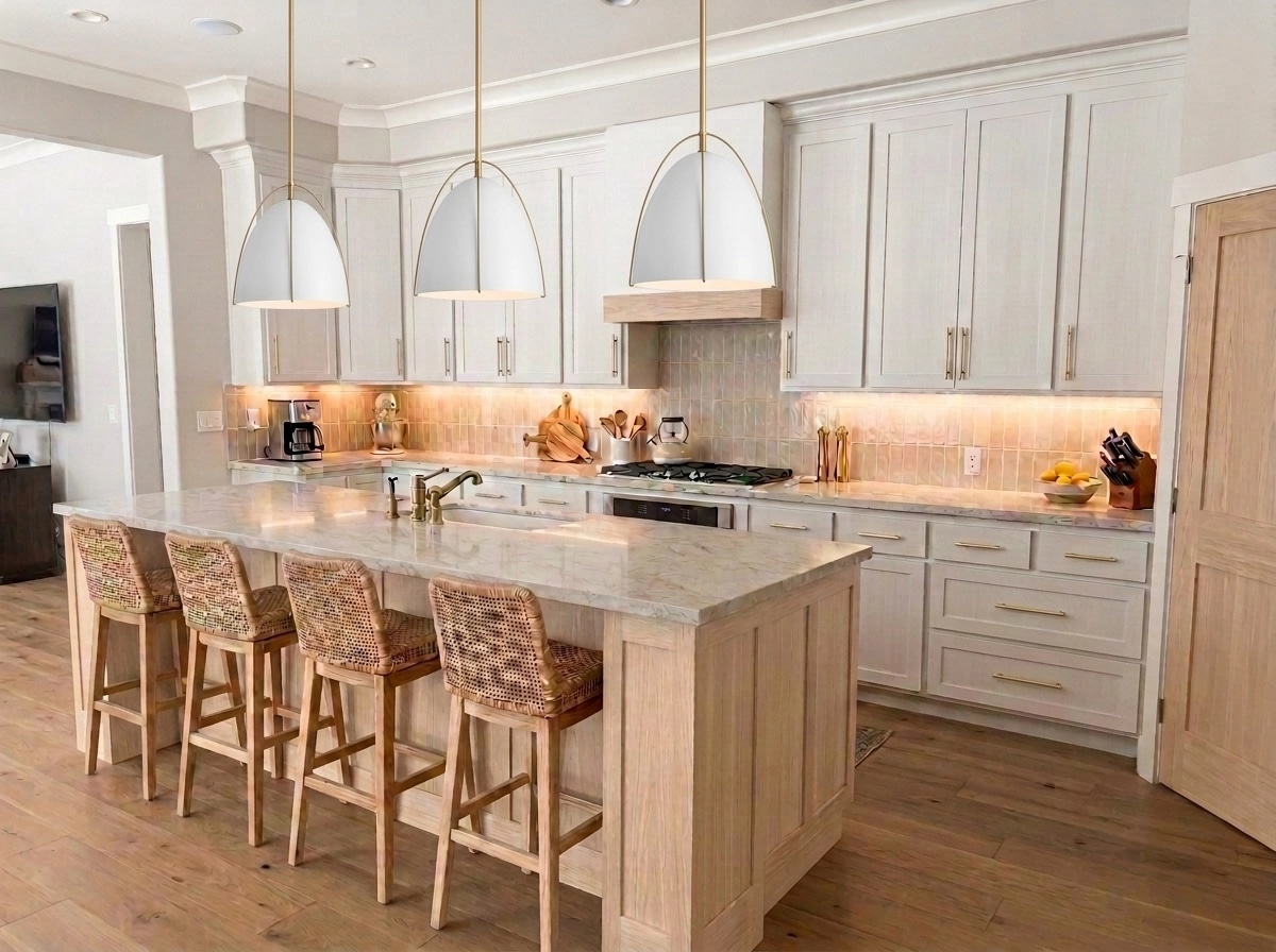 Modern Farmhouse Dapur design — interior photo by GenRoom AI