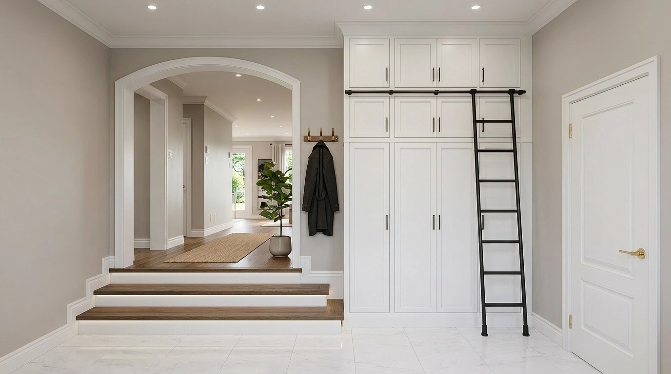 Interior design in Transitional style — Hallway by GenRoom AI