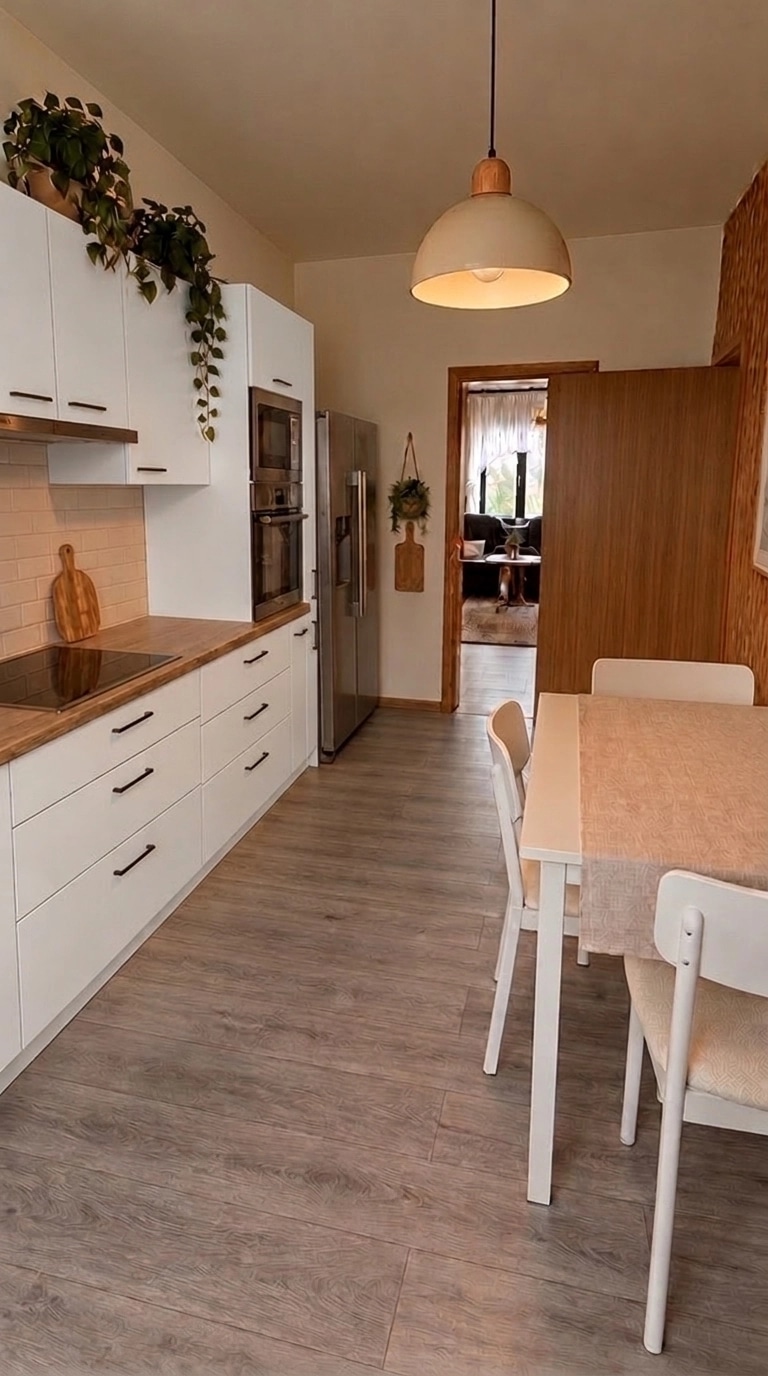 Interior design in Scandinavian style — Kitchen by GenRoom AI