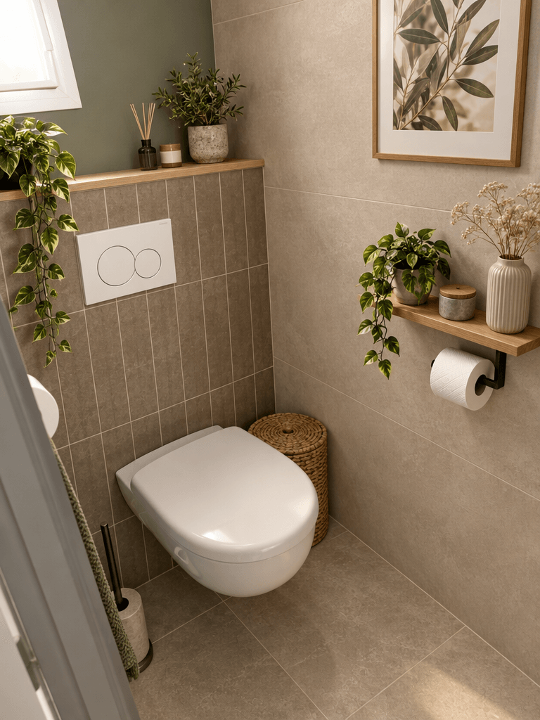 Contemporary Bathroom design — interior photo by GenRoom AI