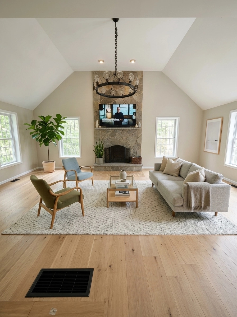 Scandinavian Living Room design — interior photo by GenRoom AI
