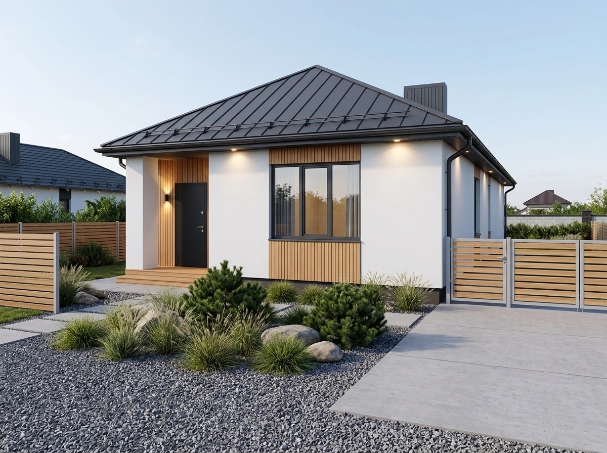 Scandinavian Facade Facade design — facade photo by GenRoom AI