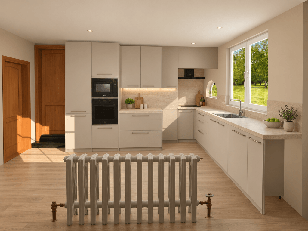 Kitchen interior in no_style style — photo by GenRoom AI