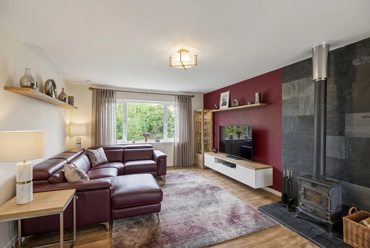 Interior design in Contemporary style — Living Room by GenRoom AI