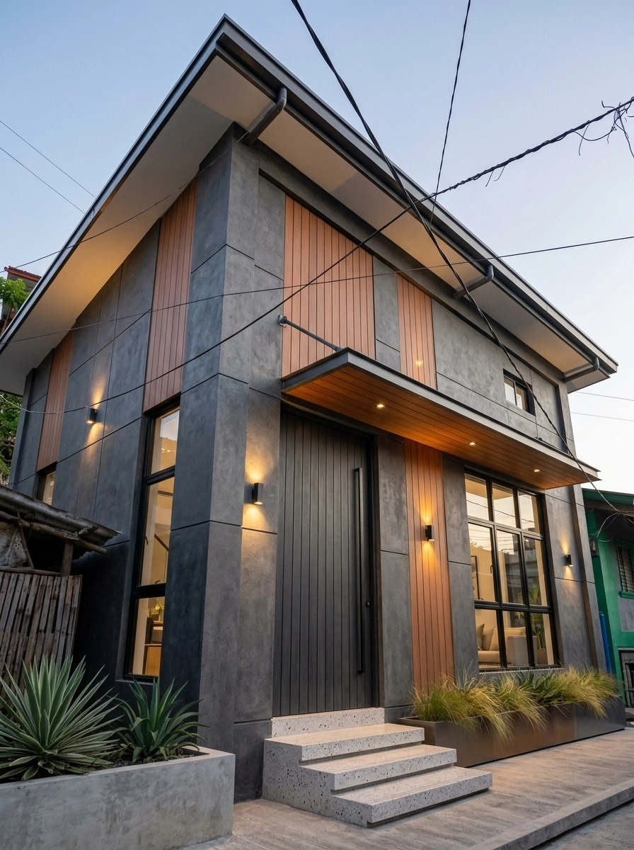Facade design in Minimalist Facade style — Facade by GenRoom AI